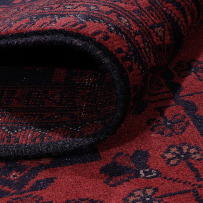 Afghan Rug - Kunduz - 203 x 151 cm - red