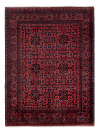 Afghan Rug - Kunduz - 202 x 155 cm - red