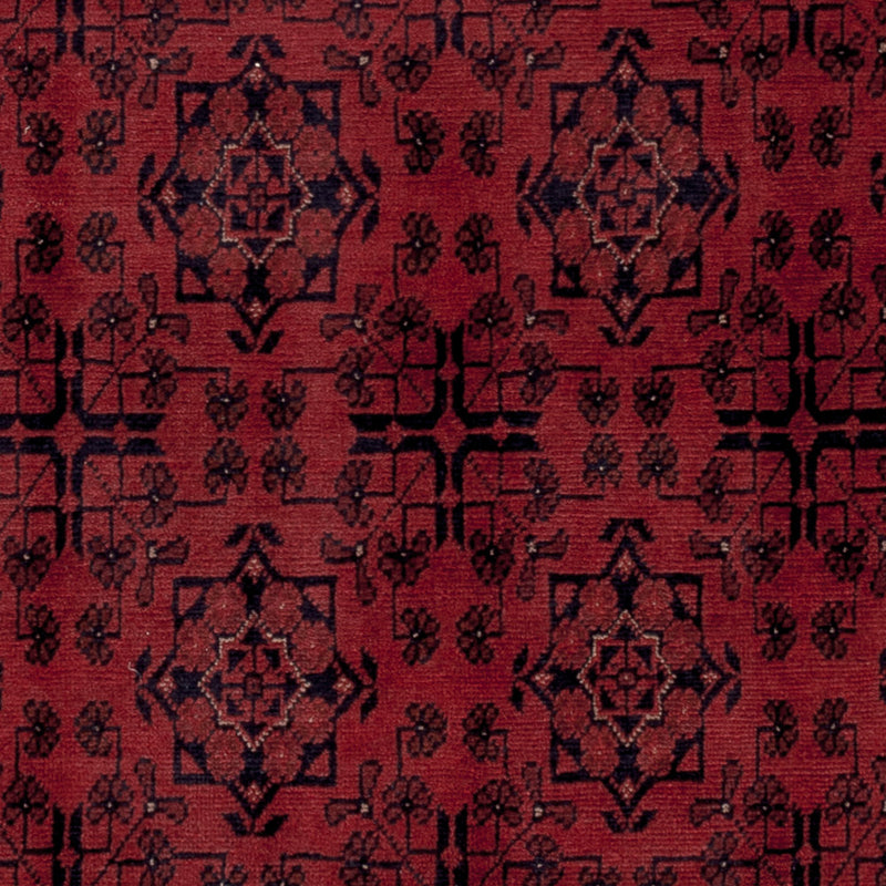 Afghan Rug - Kunduz - 198 x 148 cm - red