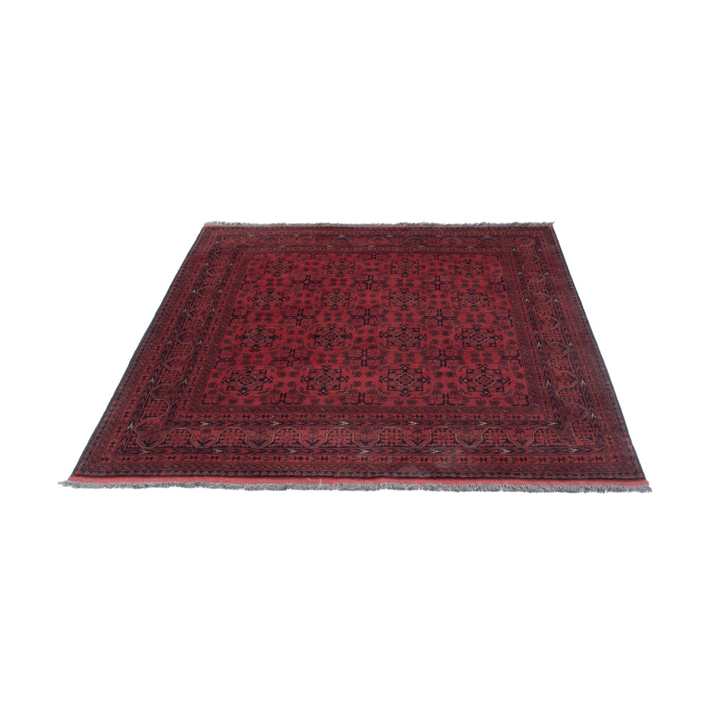 Afghan Rug - Kunduz - 198 x 148 cm - red
