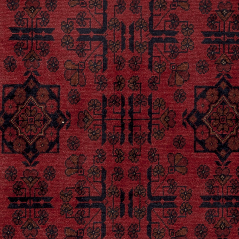 Afghan Rug - Kunduz - 195 x 150 cm - red
