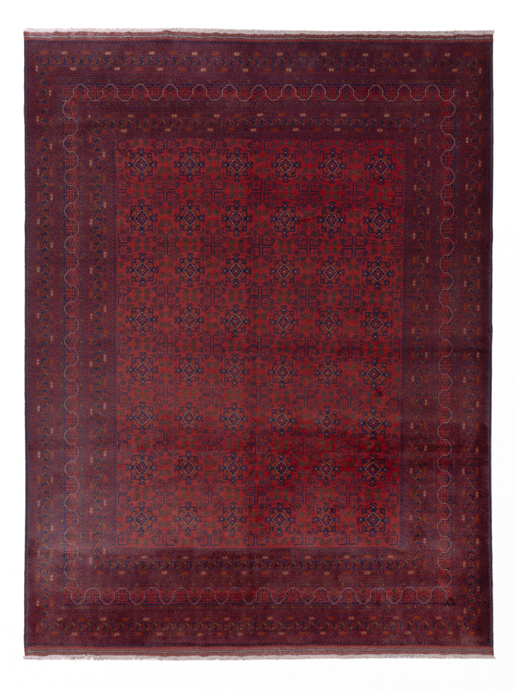 Afghan Rug - Kunduz - 339 x 252 cm - red