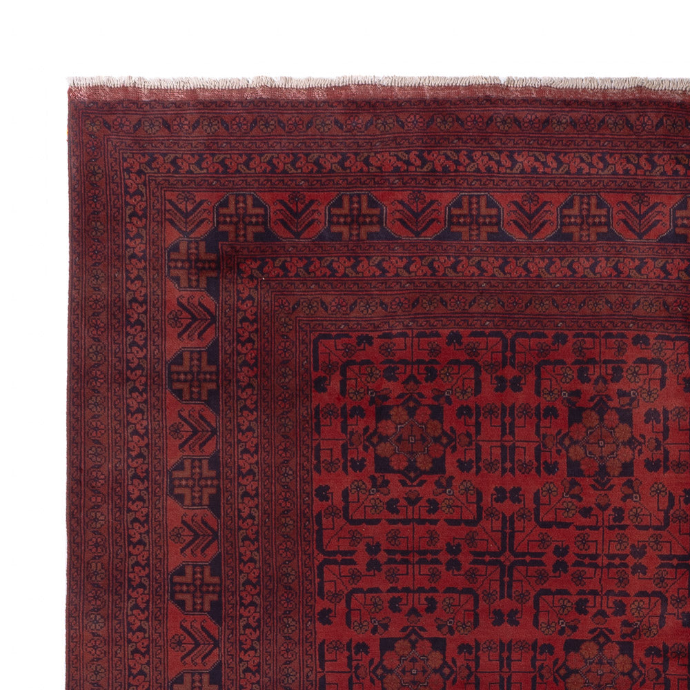 Afghan Rug - Kunduz - 345 x 253 cm - red
