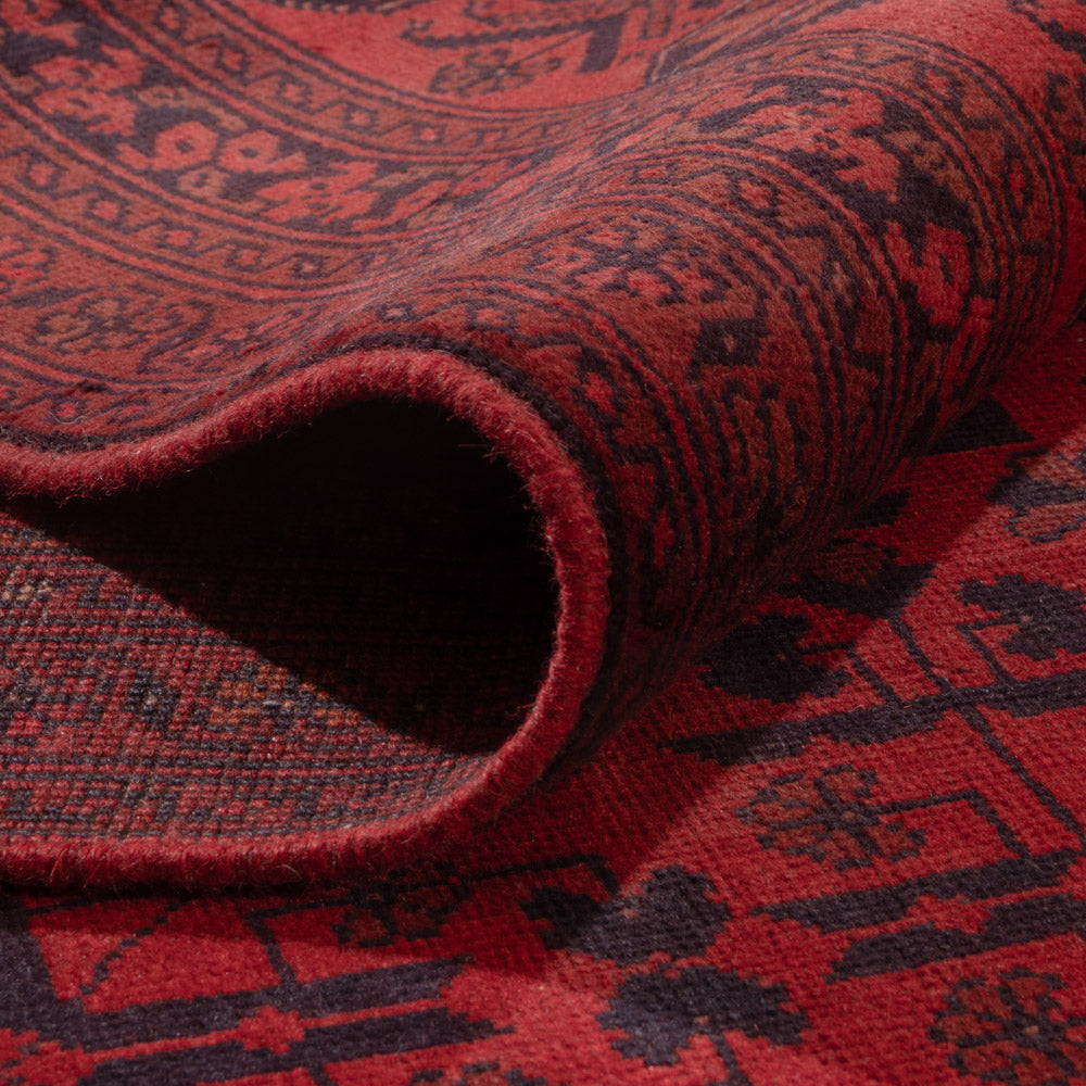 Afghan Rug - Kunduz - 345 x 253 cm - red