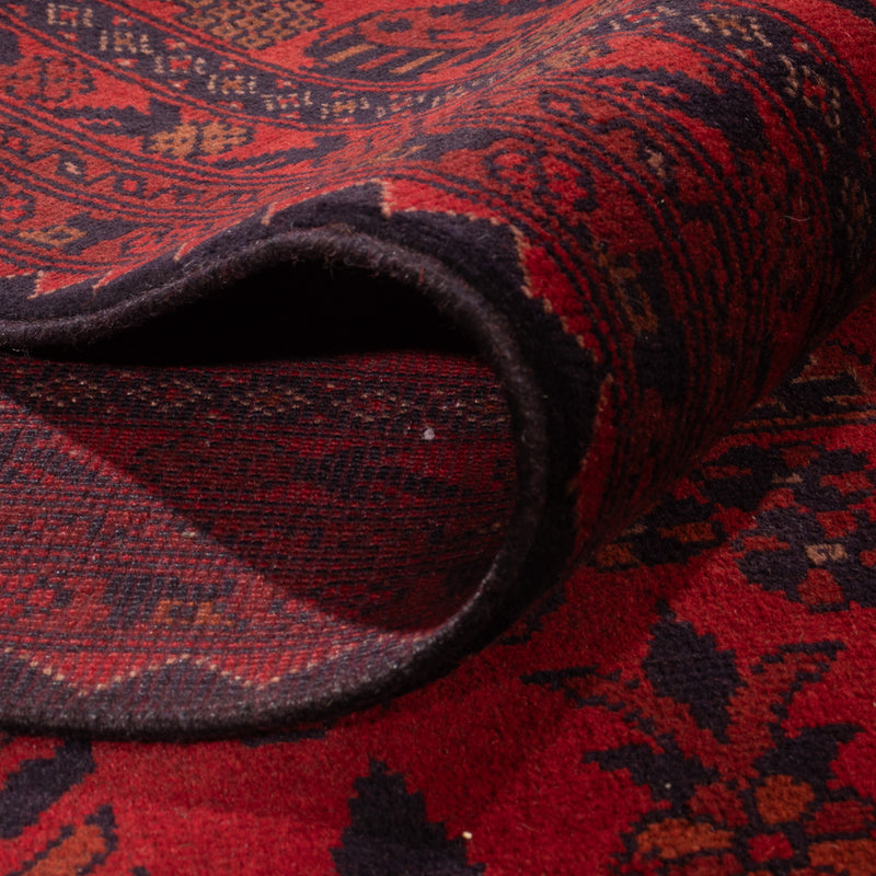 Afghan Rug - Kunduz - 361 x 251 cm - red