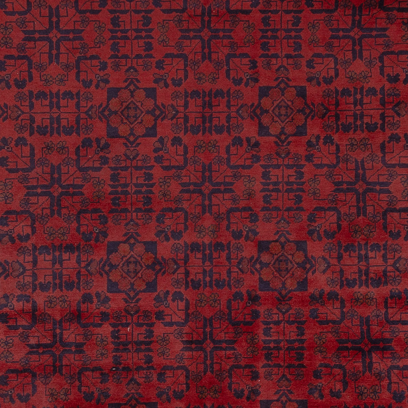 Afghan Rug - Filpa - 347 x 253 cm - red