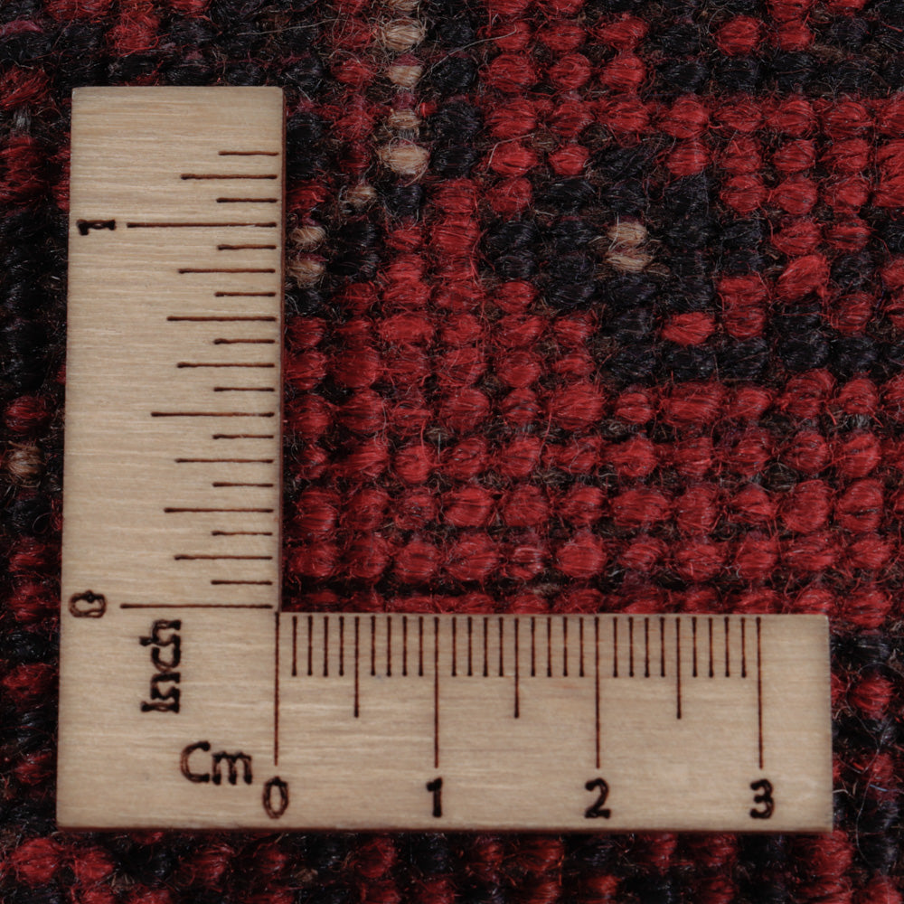 Afghan Rug - Kunduz - 198 x 153 cm - red