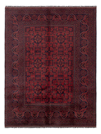 Afghan Rug - Kunduz - 197 x 151 cm - red