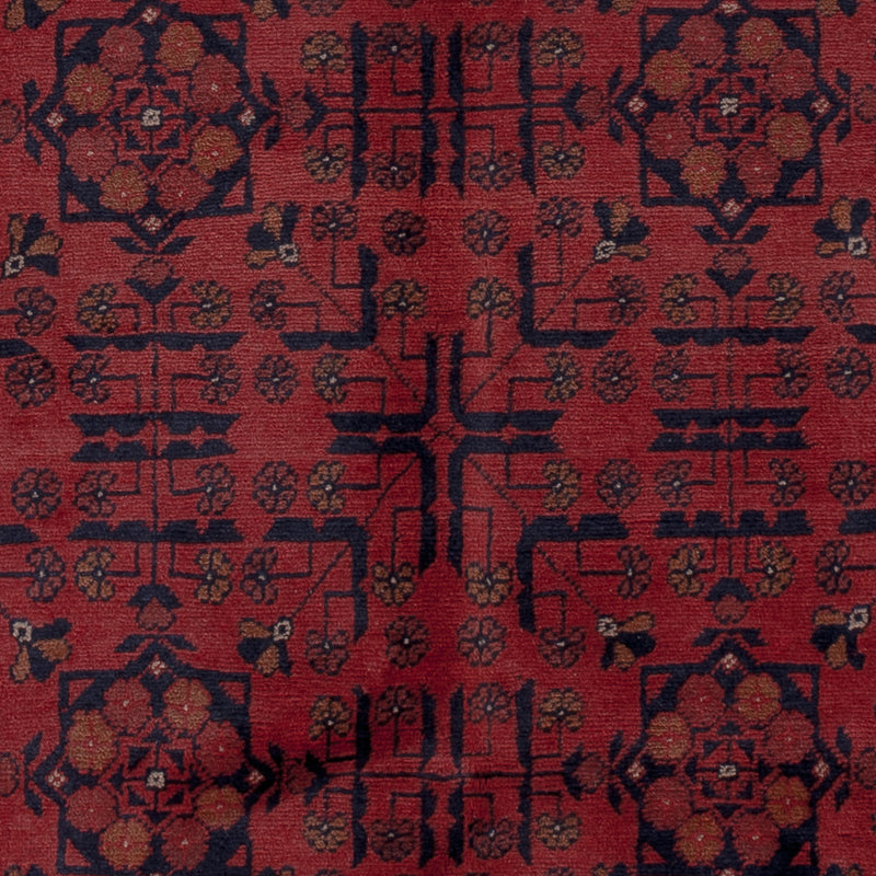 Afghan Rug - Kunduz - 197 x 151 cm - red