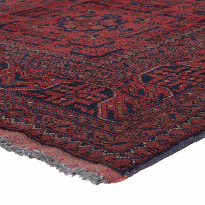 Afghan Rug - Kunduz - 197 x 151 cm - red