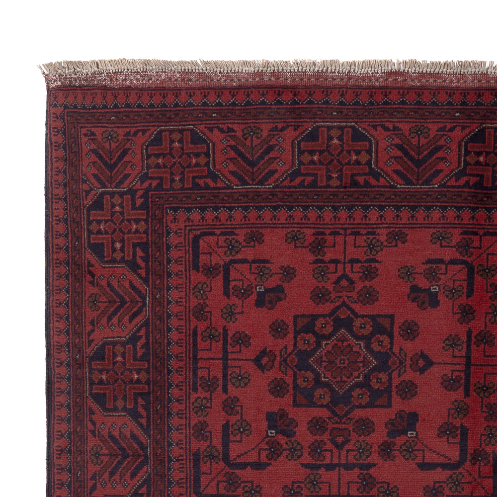 Afghan Rug - Kunduz - 203 x 152 cm - red