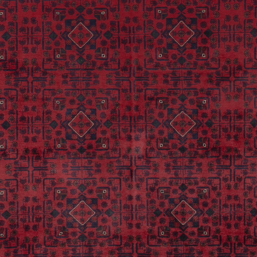 Afghan Rug - Kunduz - 350 x 251 cm - red