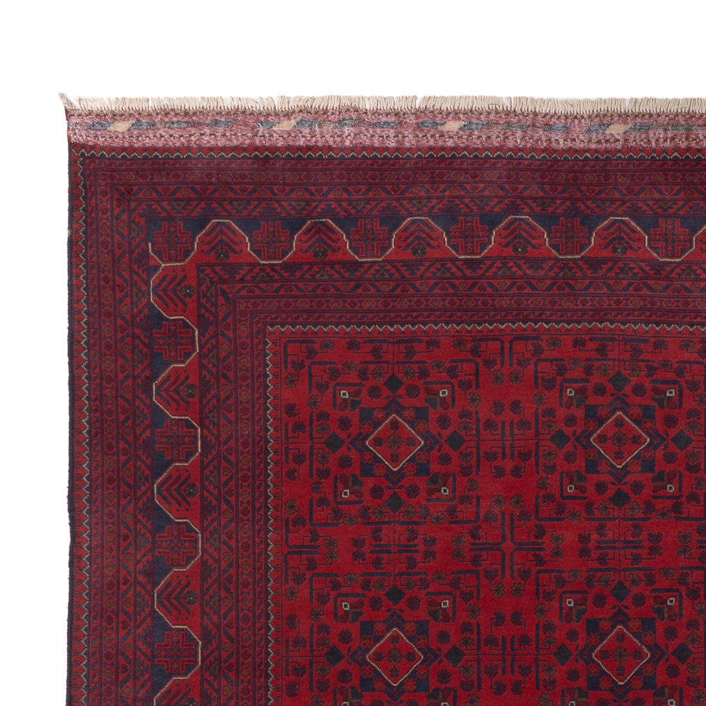 Afghan Rug - Kunduz - 350 x 251 cm - red