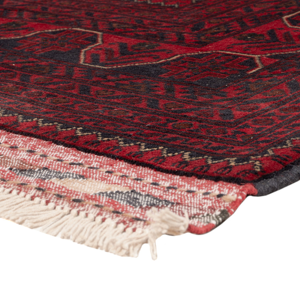 Afghan Rug - Kunduz - 350 x 251 cm - red