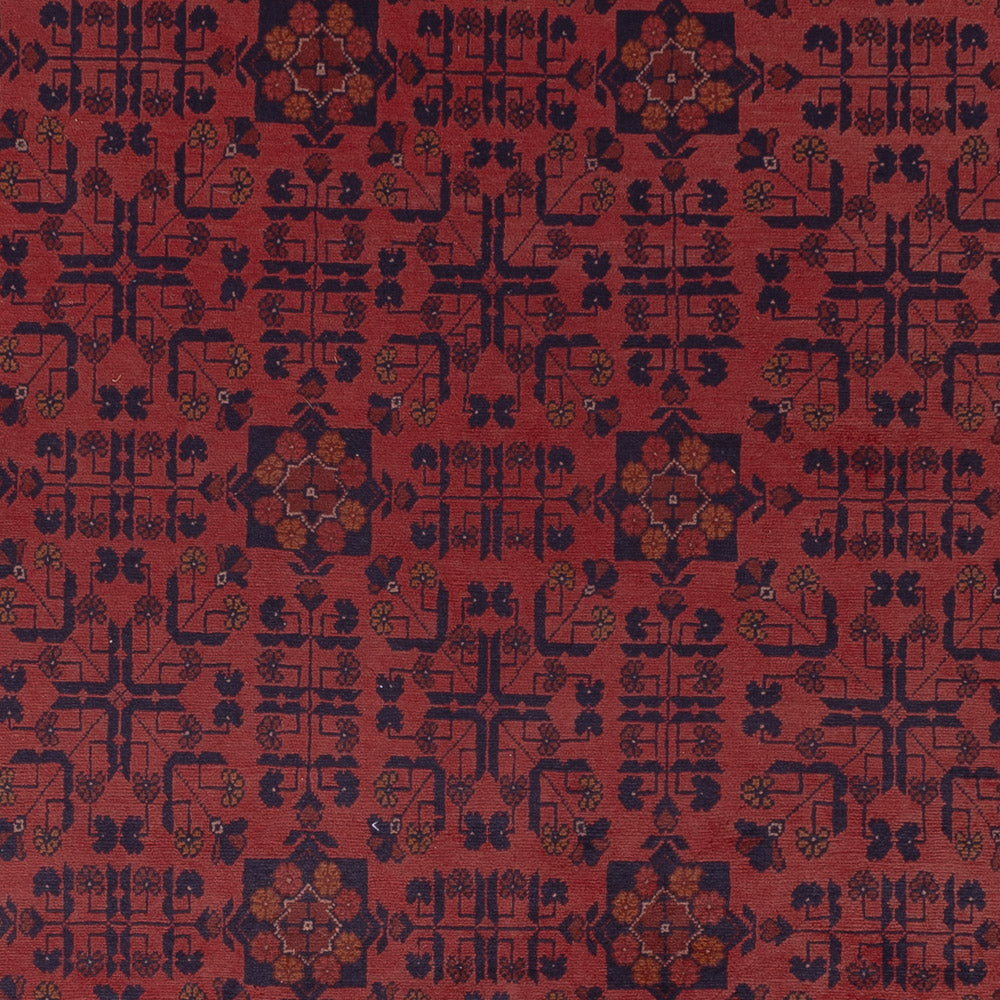 Afghan Rug - Kunduz - 340 x 254 cm - red