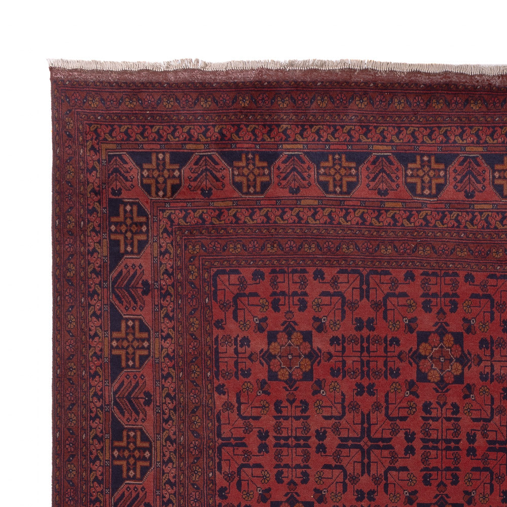 Afghan Rug - Kunduz - 340 x 254 cm - red