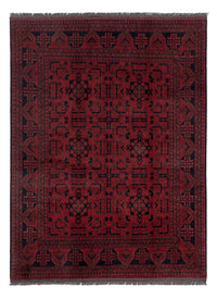 Afghan Rug - Kunduz - 194 x 148 cm - red