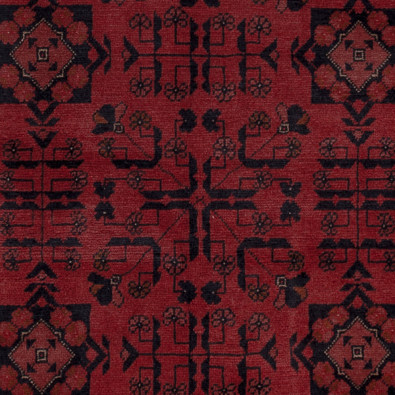 Afghan Rug - Kunduz - 194 x 148 cm - red