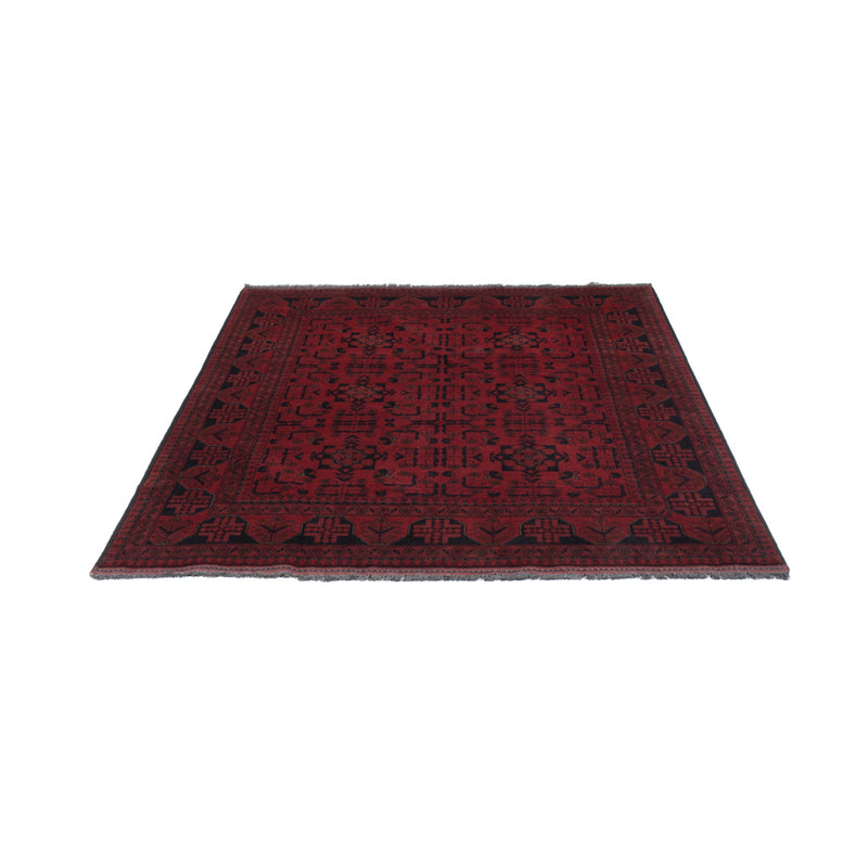 Afghan Rug - Kunduz - 194 x 148 cm - red