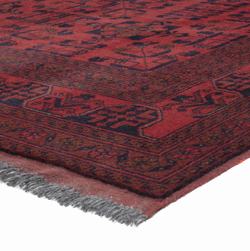 Afghan Rug - Kunduz - 199 x 151 cm - red