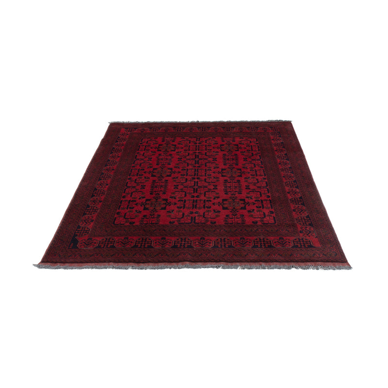 Afghan Rug - Kunduz - 199 x 151 cm - red