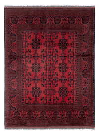 Afghan Rug - Kunduz - 200 x 153 cm - red