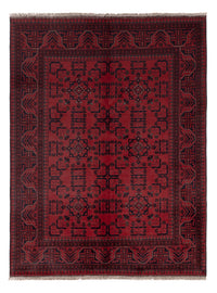 Afghan Rug - Kunduz - 198 x 150 cm - red
