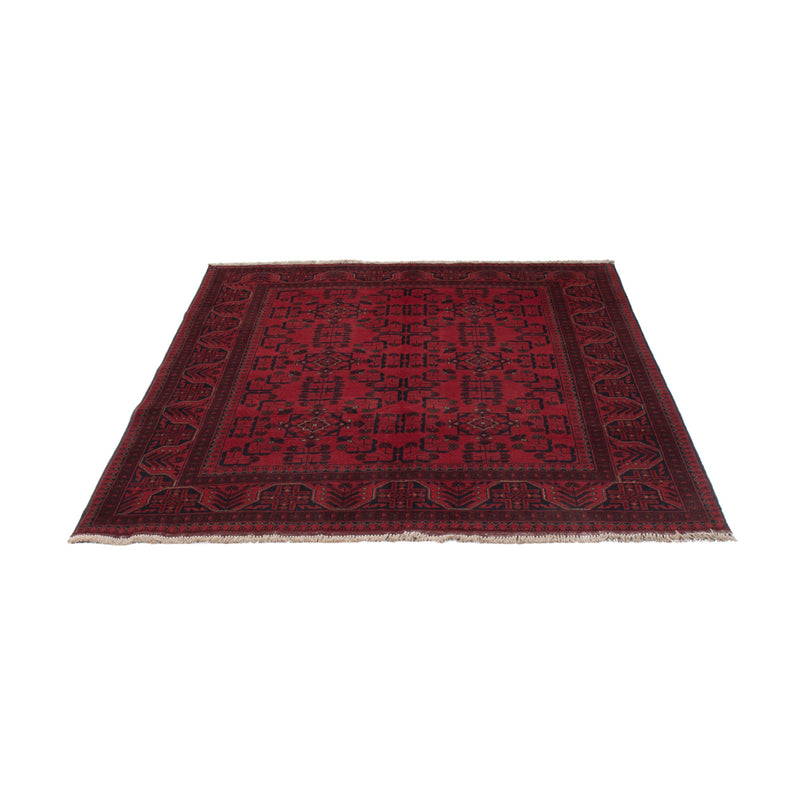Afghan Rug - Kunduz - 198 x 150 cm - red