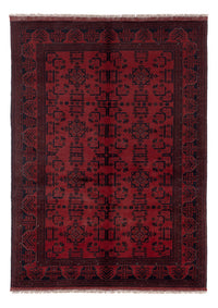 Afghan Rug - Kunduz - 207 x 148 cm - red