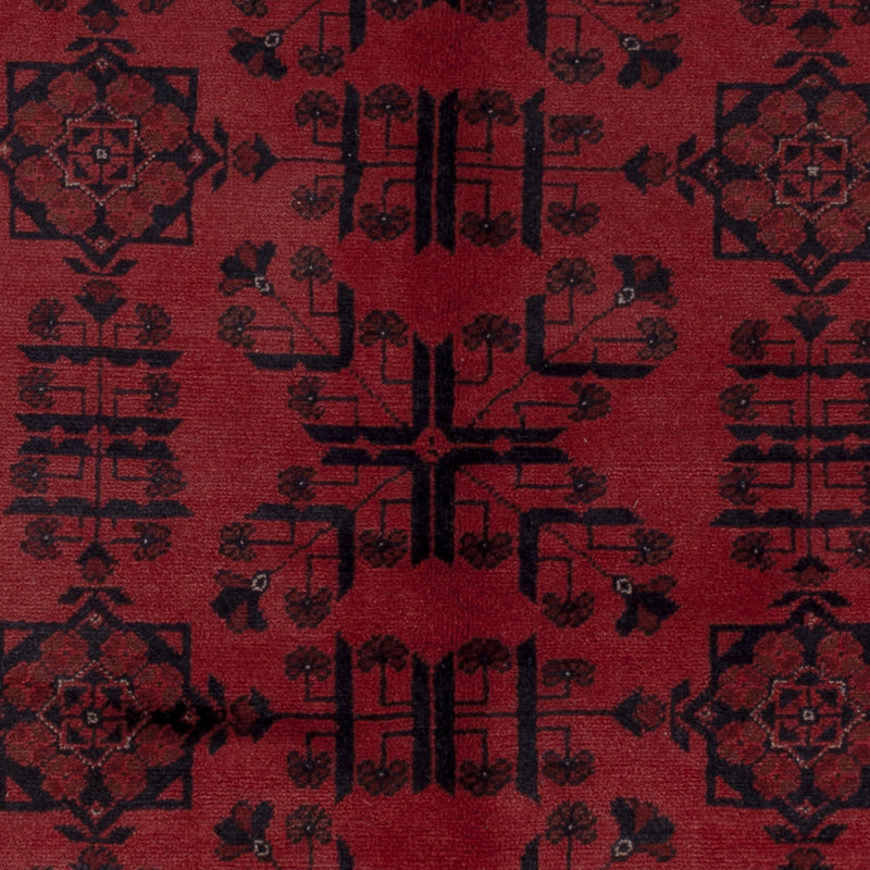 Afghan Rug - Kunduz - 207 x 148 cm - red