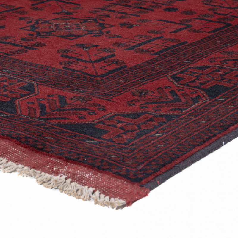 Afghan Rug - Kunduz - 207 x 148 cm - red
