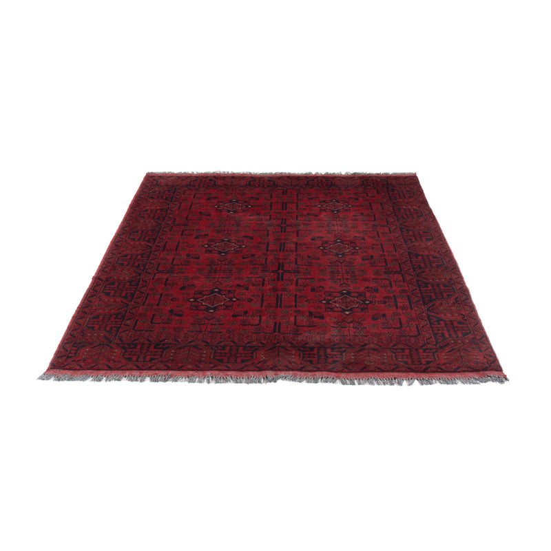 Afghan Rug - Kunduz - 199 x 154 cm - red
