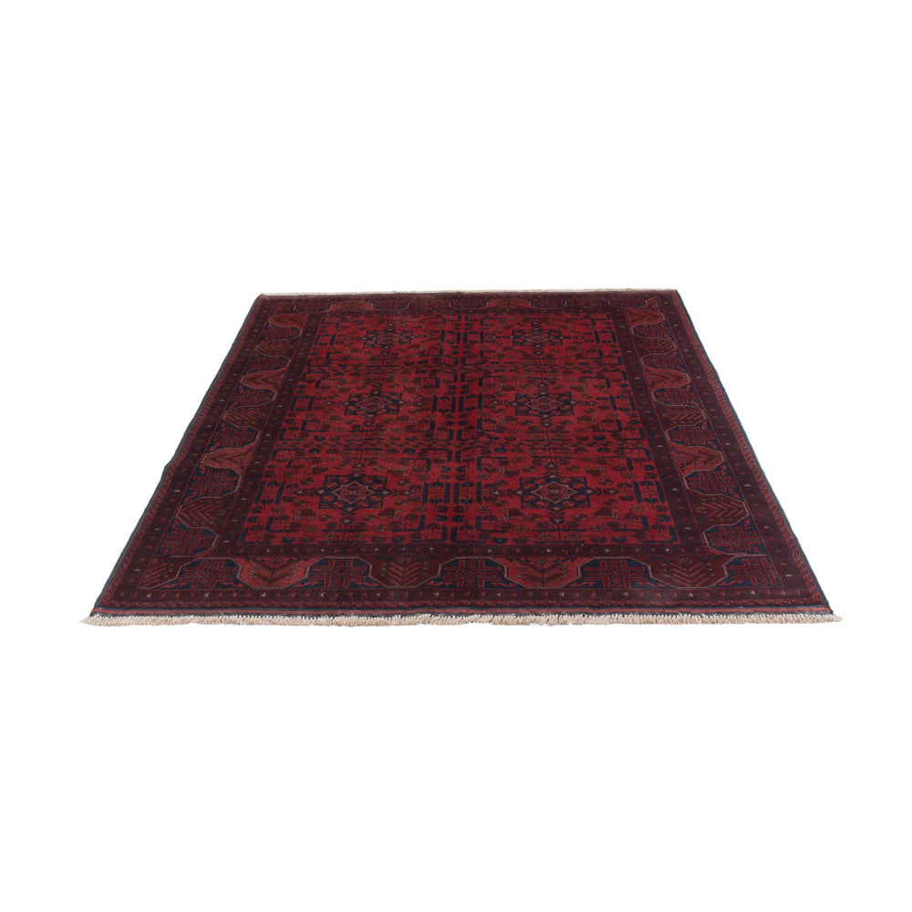 Afghan Rug - Kunduz - 196 x 149 cm - red