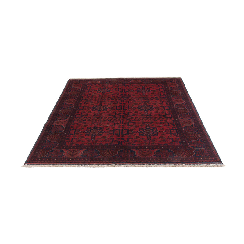 Afghan Rug - Kunduz - 196 x 149 cm - red