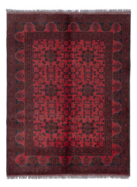 Afghan Rug - Kunduz - 196 x 150 cm - red