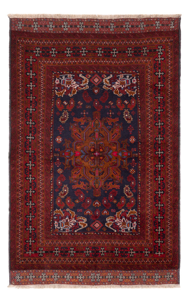 Belutsch Rug - 248 x 144 cm - dark blue