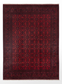 Afghan Rug - Kunduz - 341 x 251 cm - red