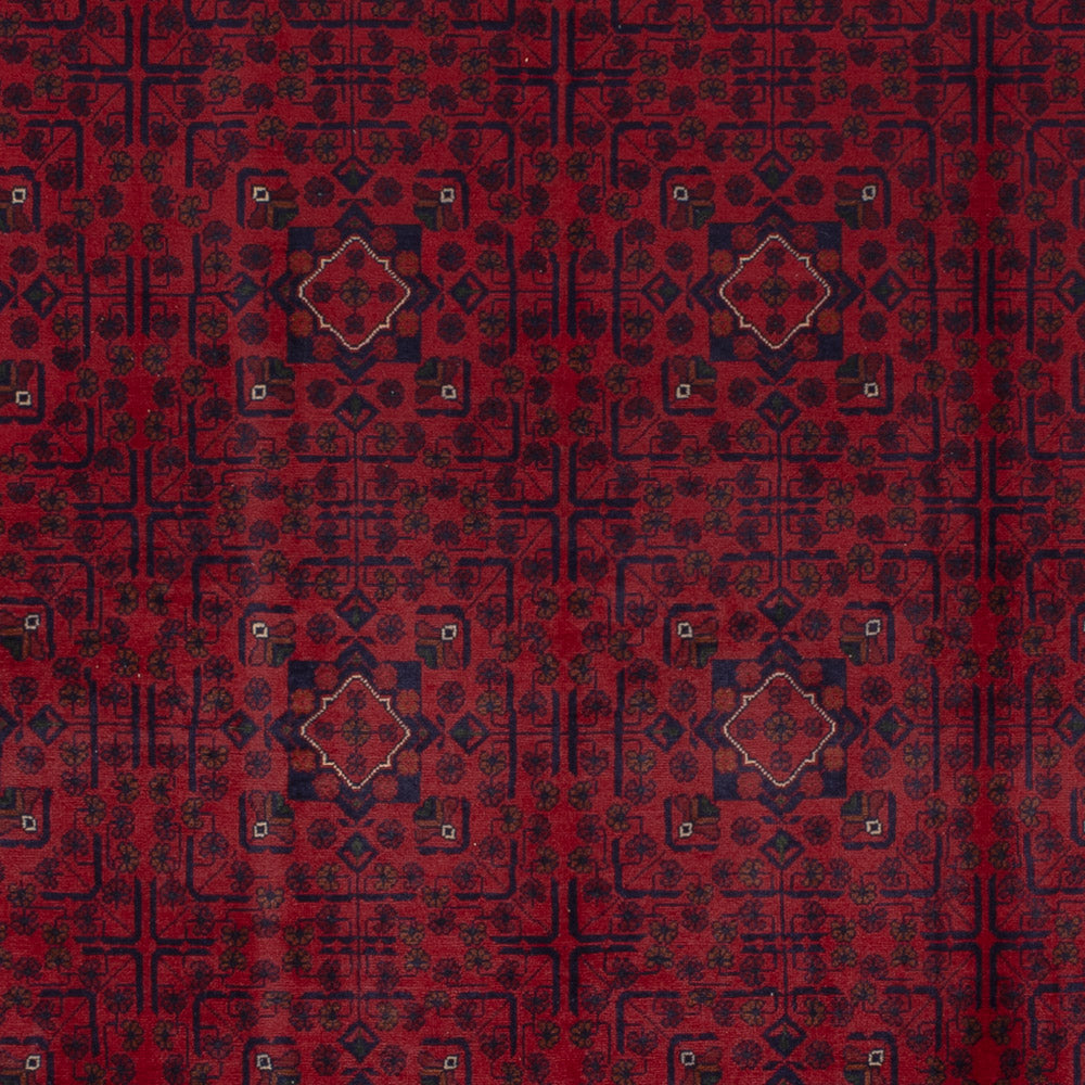 Afghan Rug - Kunduz - 357 x 247 cm - red
