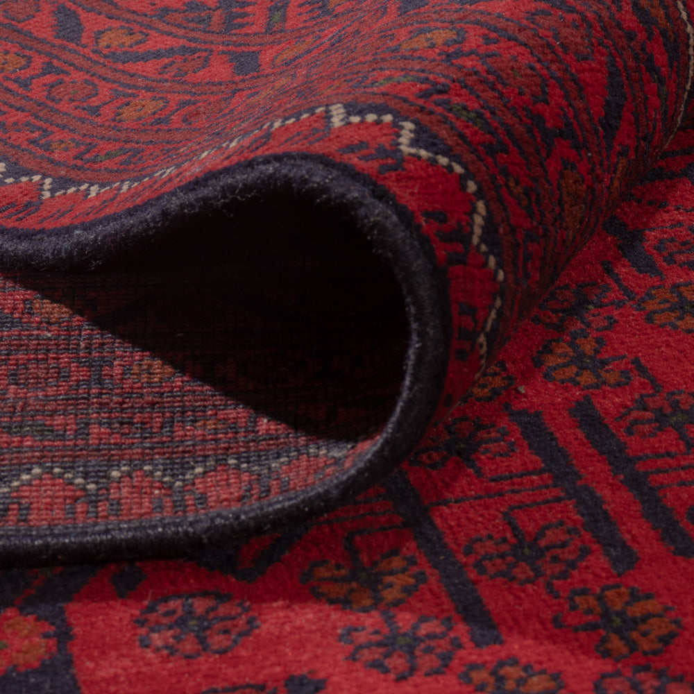 Afghan Rug - Kunduz - 357 x 247 cm - red