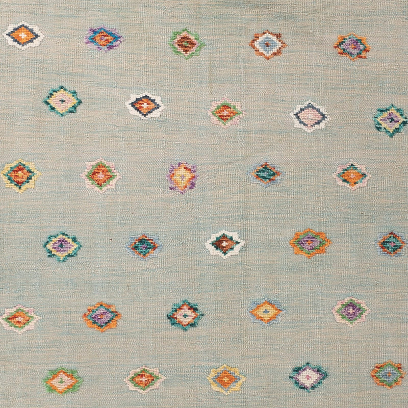 Kelim Rug - Splash - 357 x 256 cm - grey