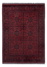 Afghan Rug - Kunduz - 202 x 146 cm - red