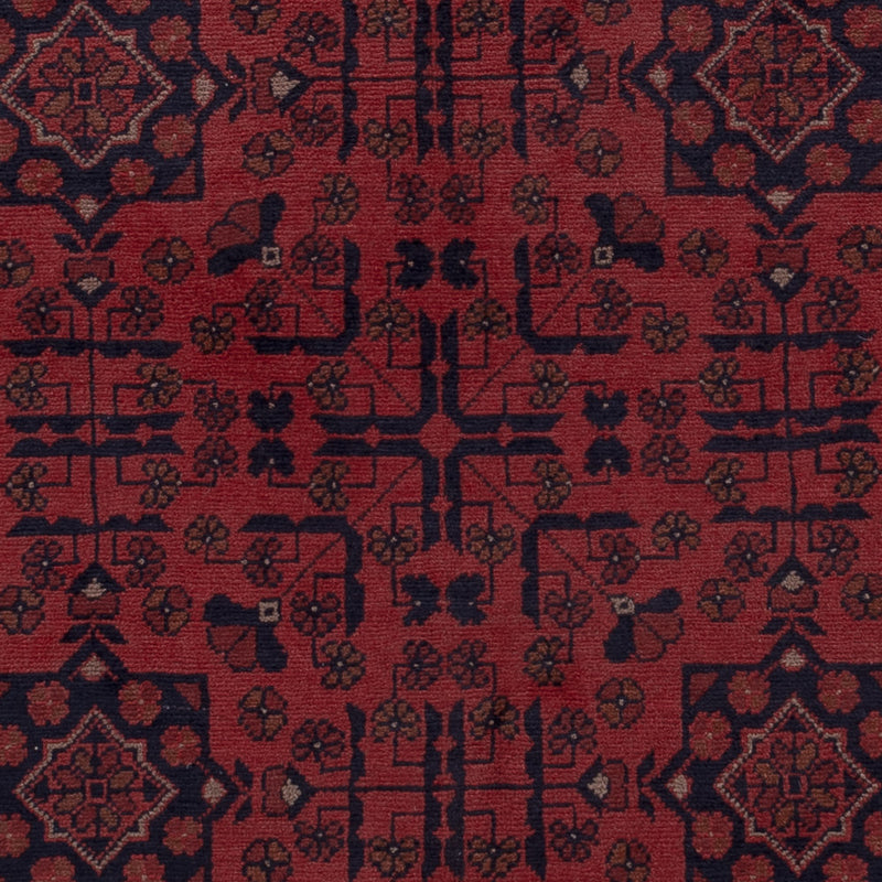 Afghan Rug - Kunduz - 202 x 146 cm - red