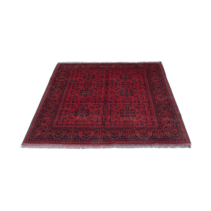 Afghan Rug - Kunduz - 202 x 146 cm - red