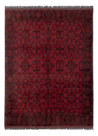 Afghan Rug - Kunduz - 197 x 153 cm - red