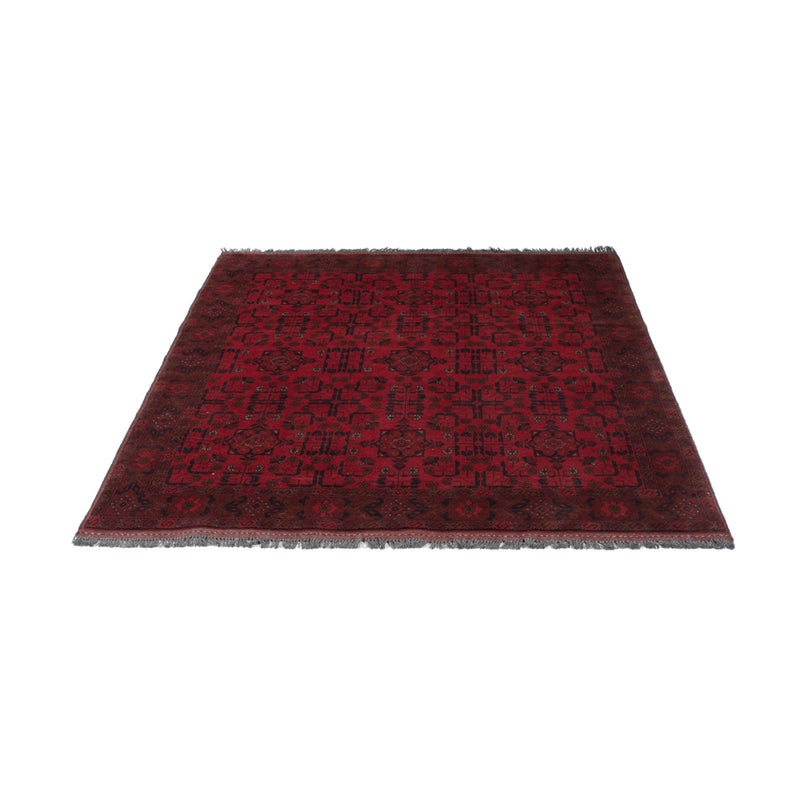 Afghan Rug - Kunduz - 197 x 153 cm - red