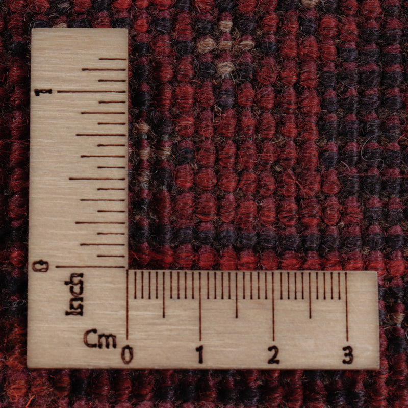 Afghan Rug - Kunduz - 197 x 153 cm - red