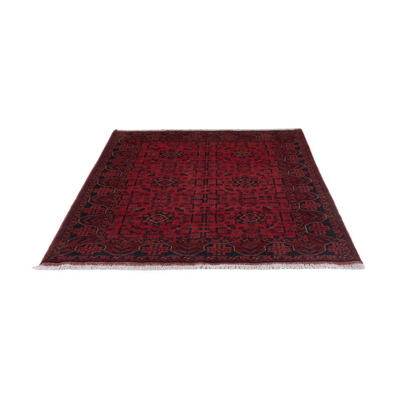 Afghan Rug - Kunduz - 197 x 147 cm - red