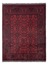 Afghan Rug - Kunduz - 197 x 148 cm - red