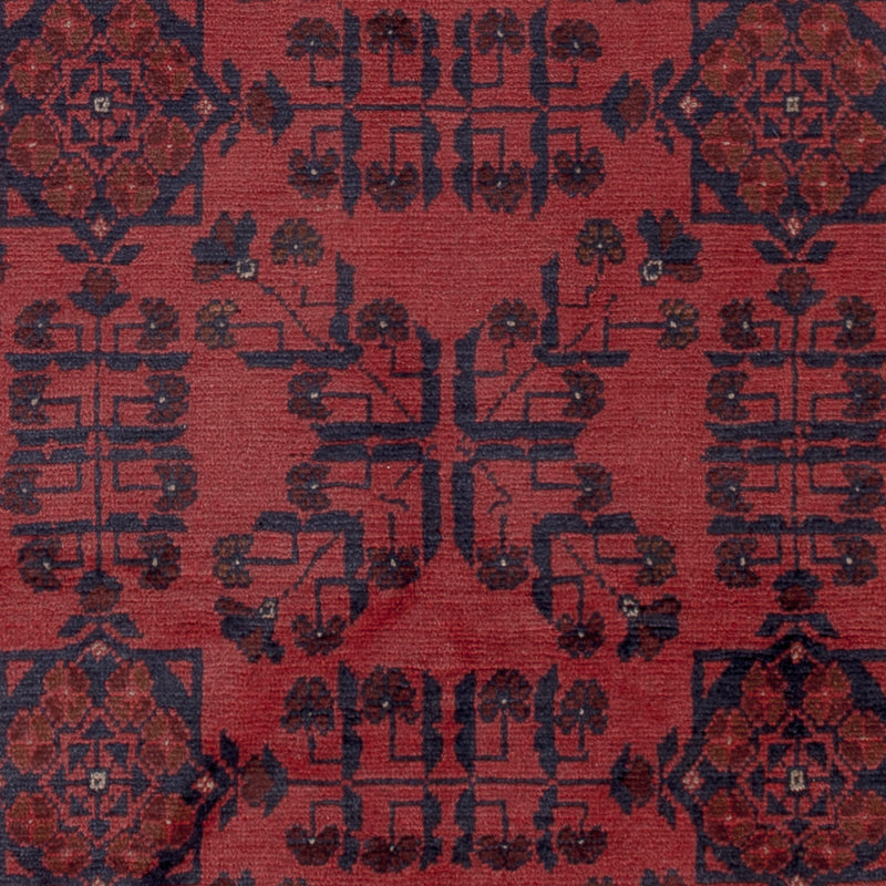Afghan Rug - Kunduz - 197 x 148 cm - red