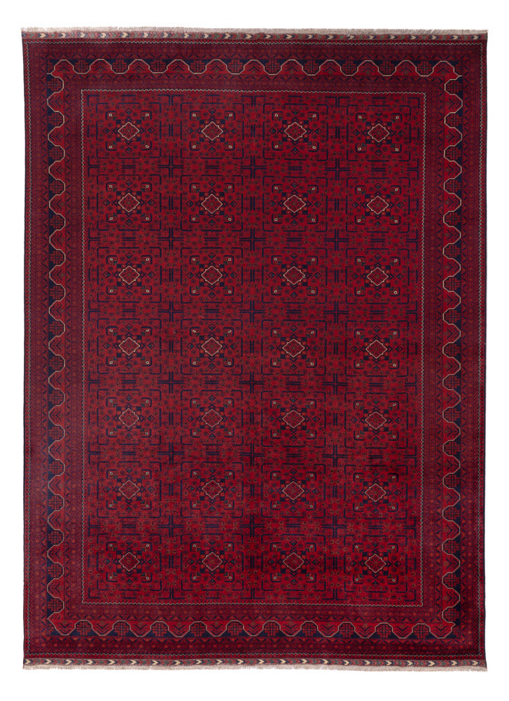 Afghan Rug - Kunduz - 350 x 249 cm - red